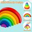Wooden Rainbow Block image