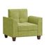 Wooden Single Sofa Komol - (SSC-363-3-1-20) image