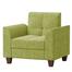 Wooden Single Sofa Komol - (SSC-363-3-1-20) image