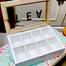 Wooden tea box with transparent lid image