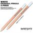 Worison White Charcoal Pencils - 2 pcs image