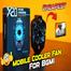 X20 Portable Mobile Phone Radiator Semiconductor Cooling Fan Radiator USB Powered Mobile Phone Cooler(Original) image