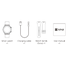 XINJI NOTHING 1 Calling Smart Watch – Silver image