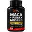 X Gold Health Maca PanaxGinseng Ultra Concentrated - 120 Capsules image