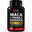 X Gold Health Maca PanaxGinseng Ultra Concentrated - 120 Capsules image