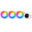 Xigmatek FROZR-O II Arctic 360 360mm ARGB CPU Liquid Cooler - White image