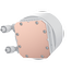 Xigmatek FROZR-O II Arctic 360 360mm ARGB CPU Liquid Cooler - White image