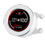Xigmatek FROZR-O II Arctic 360 360mm ARGB CPU Liquid Cooler - White image