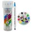 Xuetong Double Sided Marker Pen With Storage Set 12 Assorted Colors image