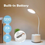 Yage T109 Rechargeable Fashionable Touch Table Lamp Storage Pen Holder Table Lamp image