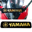 Yamaha Branded Motorcycle Front Logo Bracket Plate 1 Pcs image