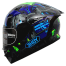 Yohe Black Blue Fluo Glossy image