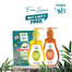 Yusera Hand Wash 300 ml Lemon Plus Orange (Buy 2 Get 1 Hand Wash Refill 170 ml Free) image