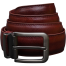 Zays Handcrafted Genuine Leather Belt For Men Dash Premium Quality Comma Adjustable Comma Stylish And Durable Vertical Bar Best Formal And Casual Leather Belt In Bangladesh Dash ZMB129 image