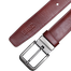 Zays Handcrafted Genuine Leather Belt For Men Dash Premium Quality Comma Adjustable Comma Stylish And Durable Vertical Bar Best Formal And Casual Leather Belt In Bangladesh Dash ZMB129 image