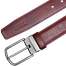 Zays Handcrafted Genuine Leather Belt For Men Dash Premium Quality Comma Adjustable Comma Stylish And Durable Vertical Bar Best Formal And Casual Leather Belt In Bangladesh Dash ZMB133 image