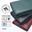 Zays Handcrafted Premium Eco-Friendly Leather Long Wallet for Mobile image