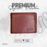 Zays Handcrafted Premium Eco-Friendly Oil Pull Up Leather Bifold Short Wallet – Slim, Durable image