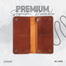 Zays Premium Genuine Leather Long Wallet for Men And Women image