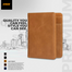 Zays Premium Handcrafted Slim Bifold Leather Short Wallet for Men And Women image