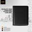 Zays Premium Leather Super Slim Card Holder Handcrafted Durable Stylish Compact | Credit And Debit Card Holder for Travel And Everyday Use - Black image