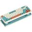Zifriend Hot Swappable RGB Mechanical Keyboard Green Brown image