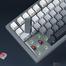 Zifriend Mechanical Keyboard Gradient Gray Outemu Red image