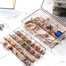  2-Layer Jewelry Storage Box With Lid Rings Earrings Necklace Holder Case Classified Jewelry Organizer (1 pc, Transparent) image