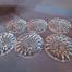  6 Nachtmann Bleikristall Weinglasuntersetzer Pattern Crystal Coasters image