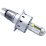  7S Gold (Pacific) H4 Socket Super Bright 50W Spotlight 8000LM Motorcycle Car Styling High Power White 6500K DC12V (1Pcs) image