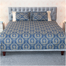  Allora Navy Trophy Print Bedsheet image