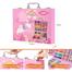  Art Set, Portable Drawing kit with Crayons-128 Pieces image