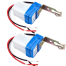  Automatic Day Night Sensor Switch Ac 220V, Day And Night On/Off Photocell Ldr Sensor Switch, Auto Switching Device 2 Pcs image