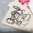  Baah Jute Rickshaw Sleeve Mini Bag image