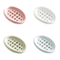  Bathroom Soap Tray with Drain Silicon Soap Holder Non-Slip Flexible image