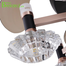  Breezelux 48 Inch Elegant Modern Retractable Luxury Decorative Silent Underlight Invisible Blade Chandelier With Remote Ceiling Fan (Black and Coffee) image