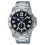  CASIO General Budf Silver Stainless Steel Band Men Watch image