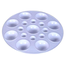  Combo Mix Brush 7 Pcs, Round Palette 1 Pcs and 6ml Water Color Set 12 color image
