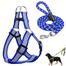  Dog Harness With Leash Set Reflective Nylon Leashes For Small and Medium Dog image