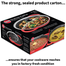  Hawkins Shallow Kadhai, Die Cast Non Stick With Glass Lid 3 Litre image