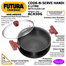  Hawkins Futura 3 Litre Cook N Serve Handi, Hard Anodised image