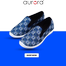  Ladies walking shoe Blue check image