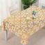  Luxury Dining Table PVC Cloth Mat Gold 84/55 Inch image