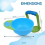  Mash And Serve Bowl Baby Food Masher Grinding 1 Pcs image