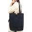  Samia Craft Black Canvas Tote Bag Exclusive Design with Outside Pocket image