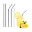  Spiral Colorful Straw For juice Milkshake-4pcs image