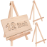 Wood Easel Stand For Painting Canvas Small Art Tabletop Display Tripod Holder Stand 12 Inch Tall image