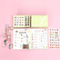  YFairy 08 Sheets Stickers with 5 Rolls Washi Tapes image