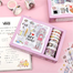  YFairy 08 Sheets Stickers with 5 Rolls Washi Tapes image
