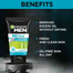 Garnier Men Oil Clear Clay D - Tox Facewash 100 gm image